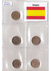 Spagna set composto da 5 monete da 5 Pesetas good conservation Tourism series